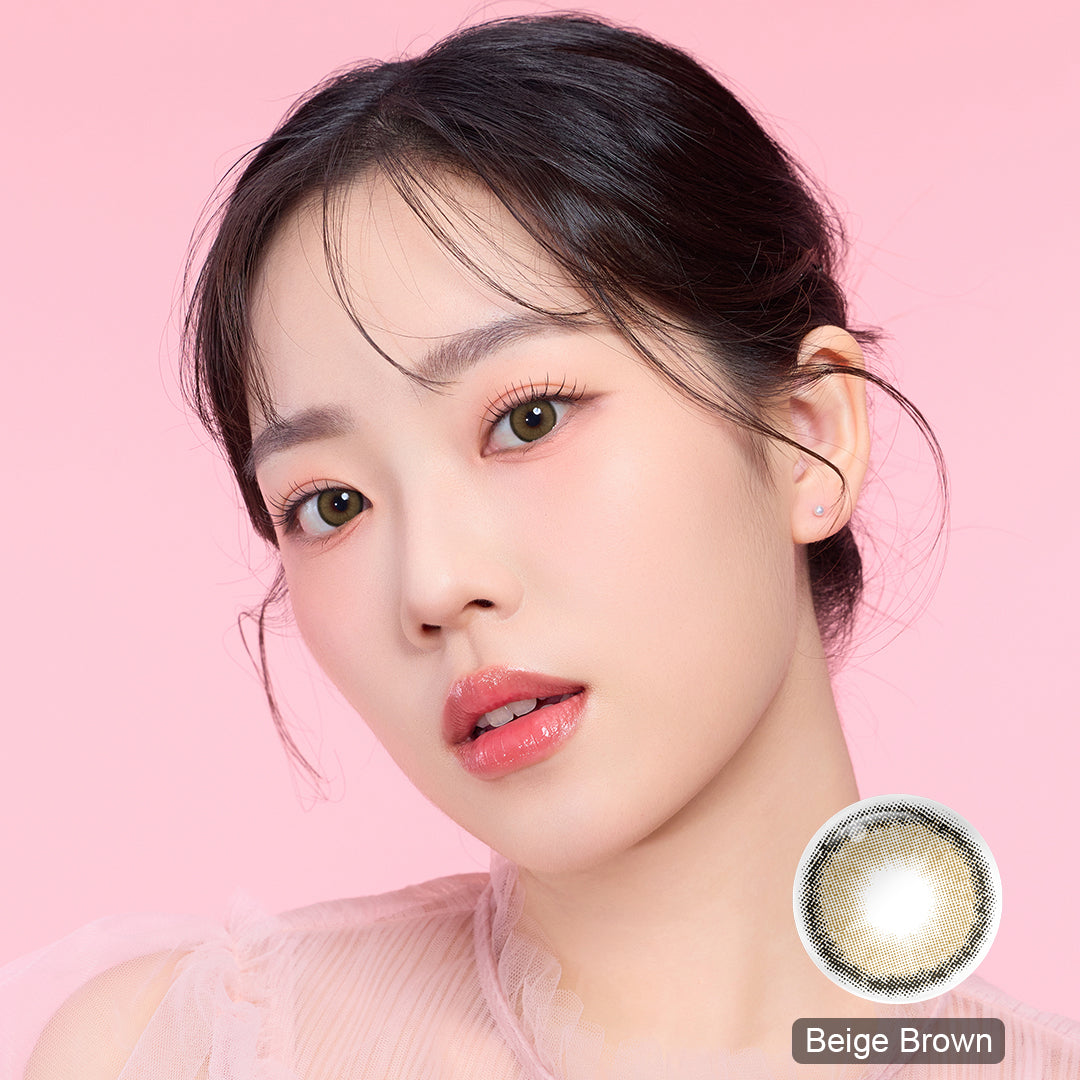 Magister Roze Beige Brown Colored Contacts