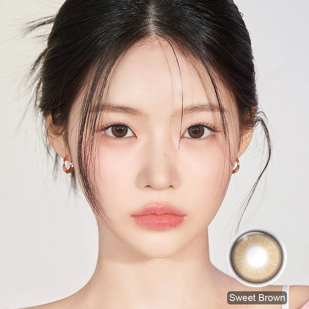 Magister Luna Sweet Brown Colored Contacts