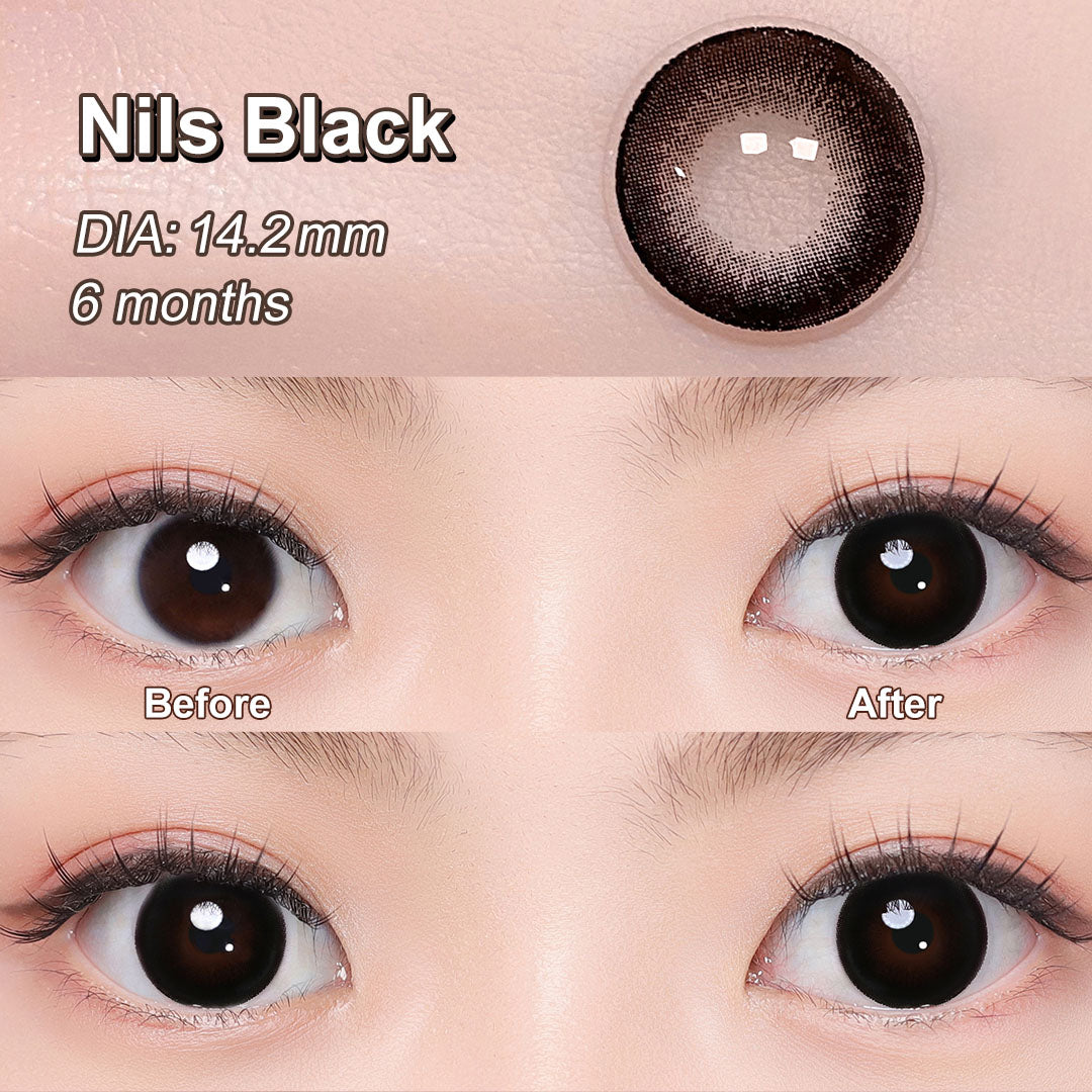 Magister Nils N Nils Black Colored Contacts