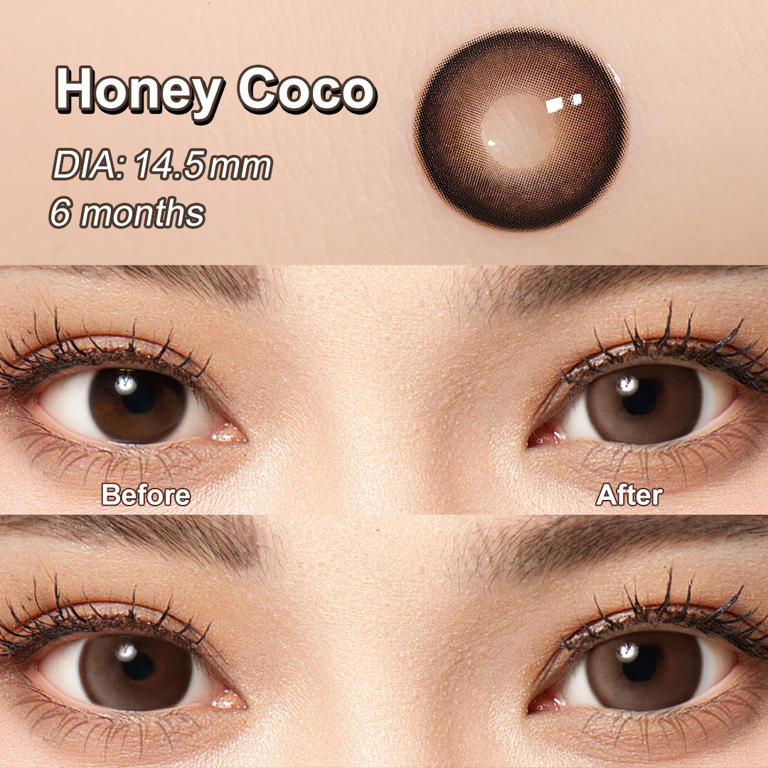 Magister Lumina Honey Coco Colored Contacts
