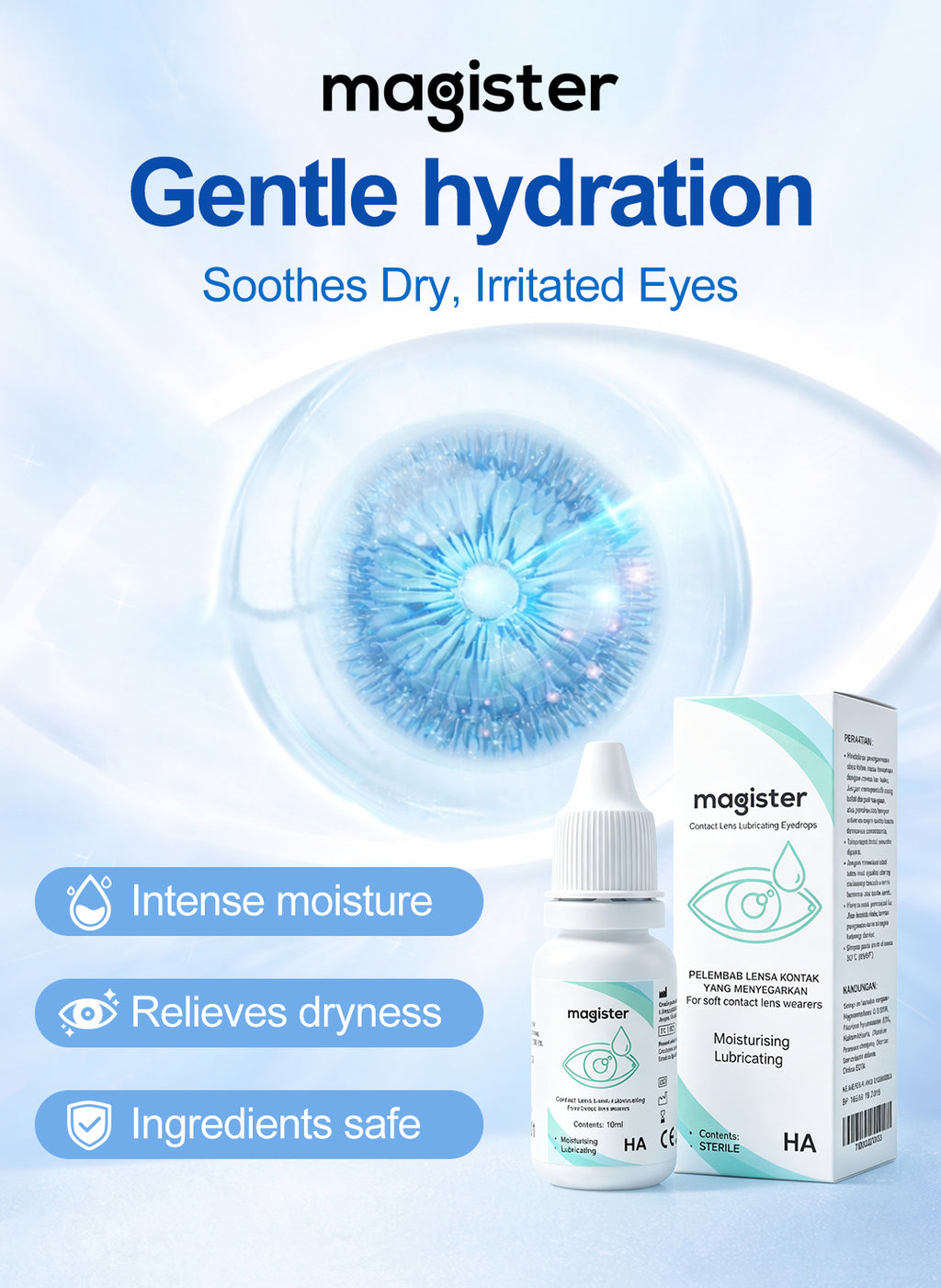 Lubricating Eye Drops 10ML