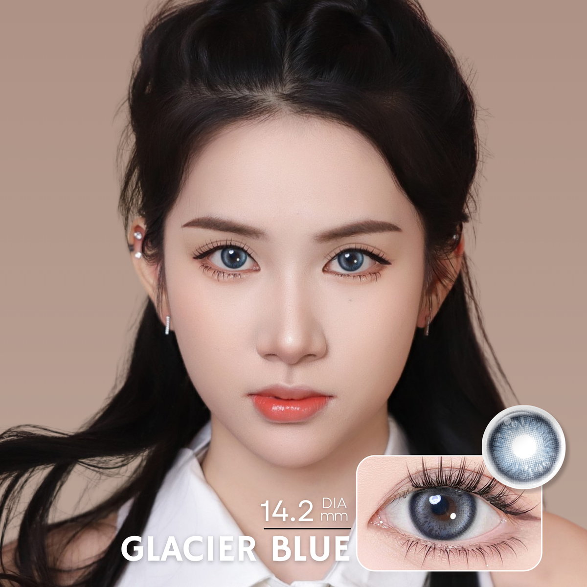 Magister Blush Girl Glacier Blue Colored Contacts