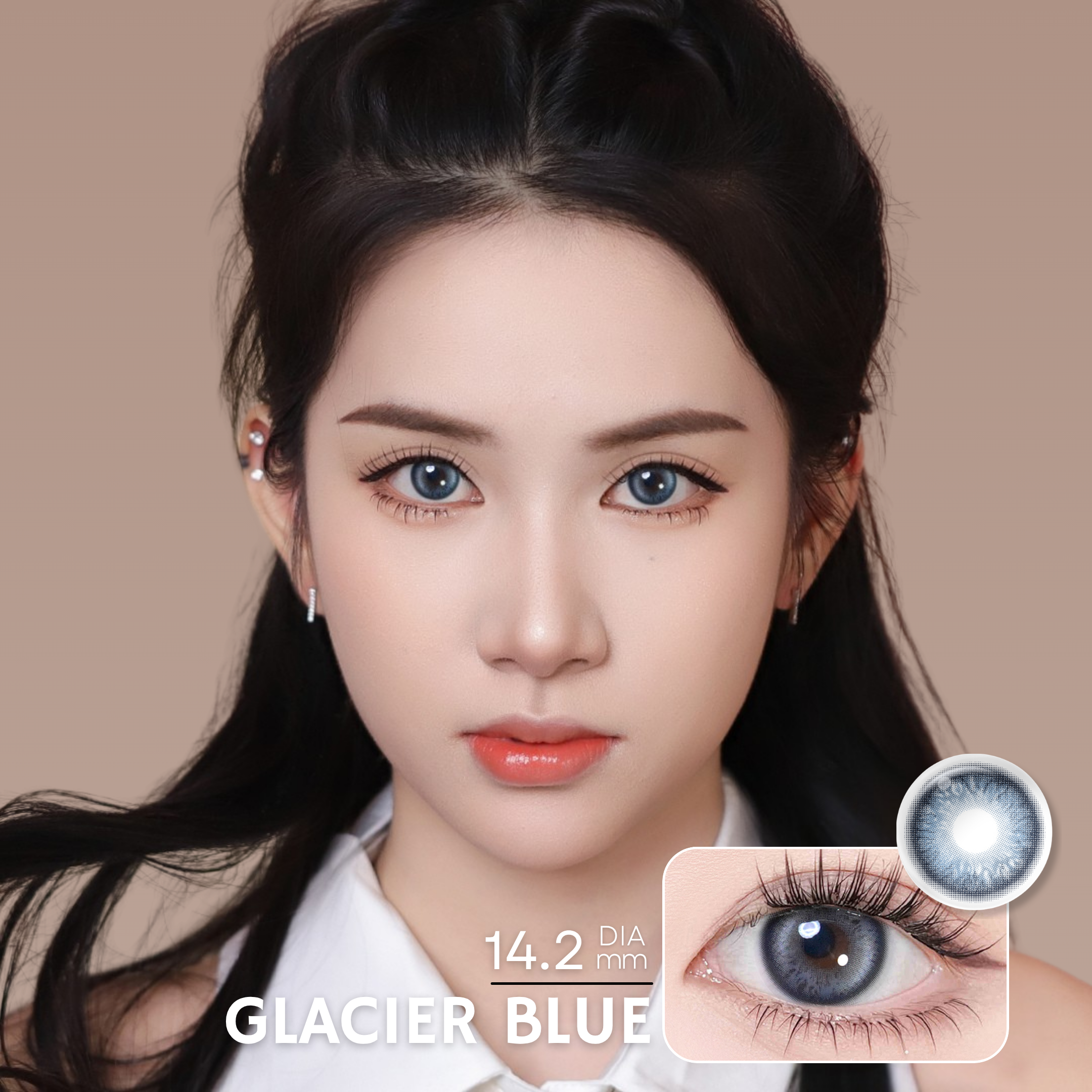 Magister Blush Girl Glacier Blue Colored Contacts