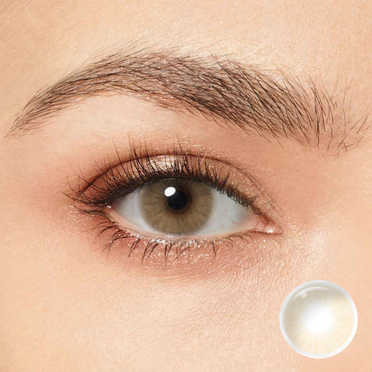Get the beautiful, natural-looking eyes you've been dreaming of with Magister Queen Ochre Colored Contacts. 