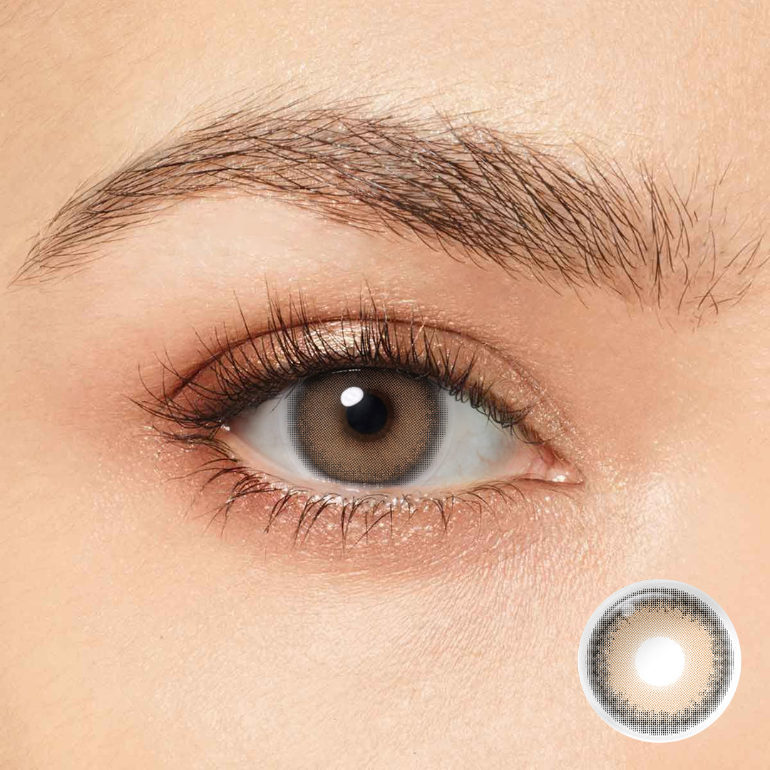 Transform your look with Magister Russo Brown Colored Contacts! These medium opacity brown lenses blend seamlessly with your eyes, giving you a natural and captivating appearance.