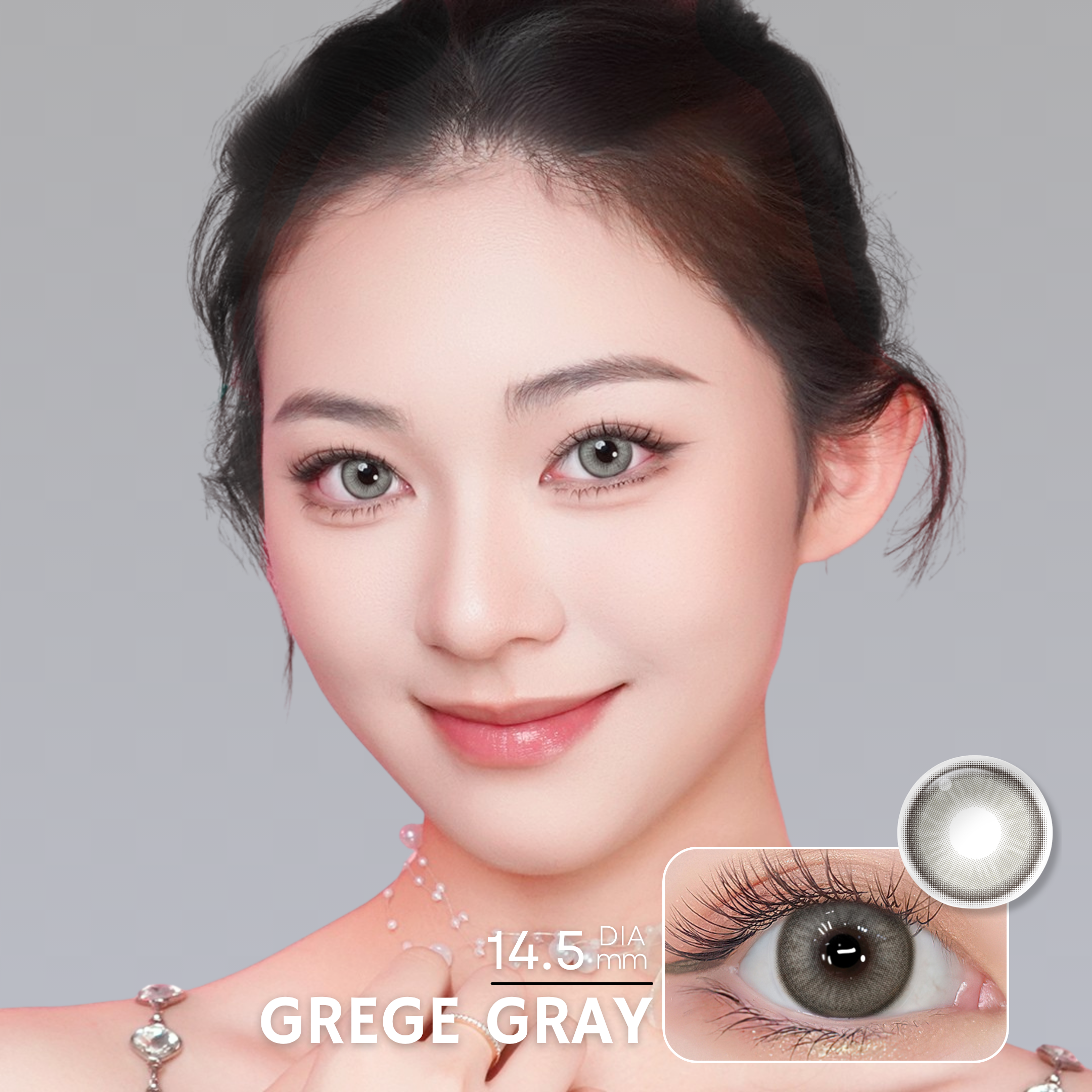 Magister Luna Grege Gray Colored Contacts