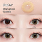 Magister Queen Amber Colored Contacts