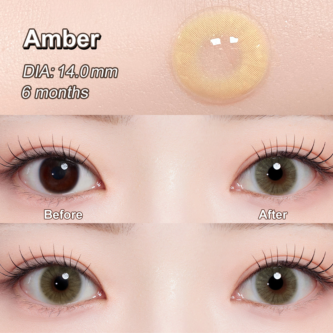 Magister Queen Amber Colored Contacts