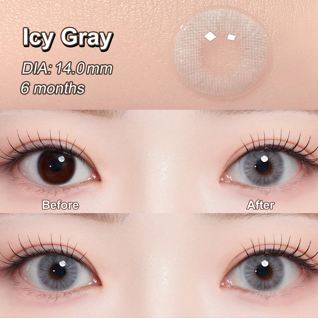 Magister Queen Icy Gray Colored Contacts