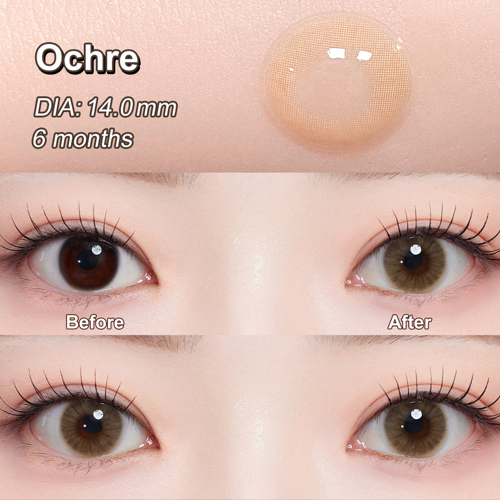 Magister Queen Ochre Colored Contacts