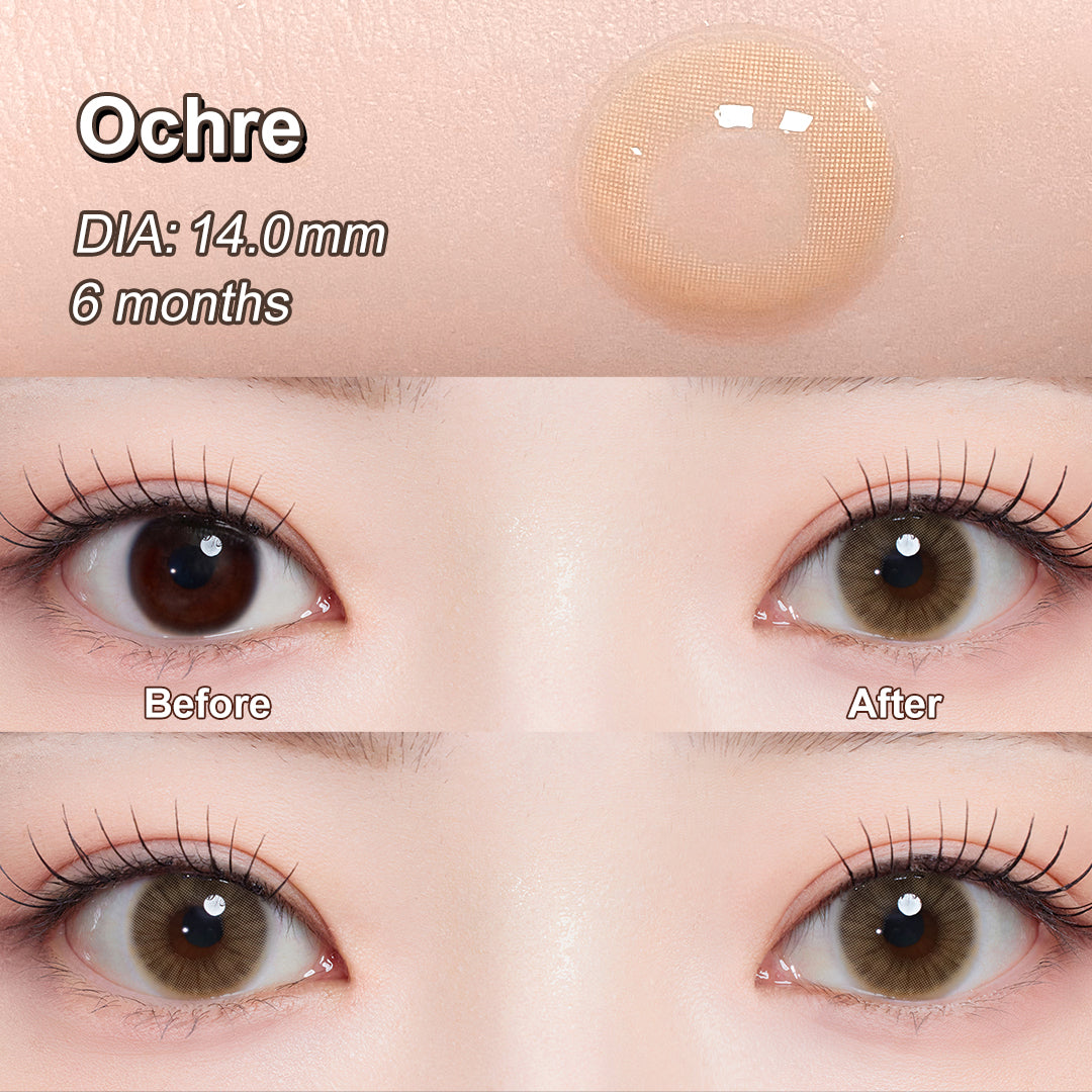 Magister Queen Ochre Colored Contacts