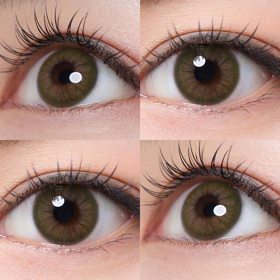 Magister Desire II Lime Green Colored Contacts
