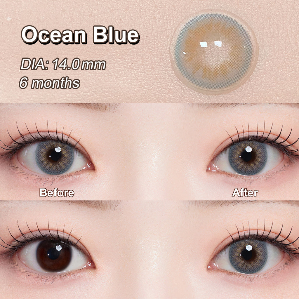 Magister Desire II Ocean Blue Colored Contacts