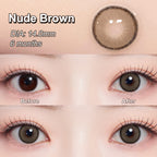 Magister Roze Nude Brown Colored Contacts