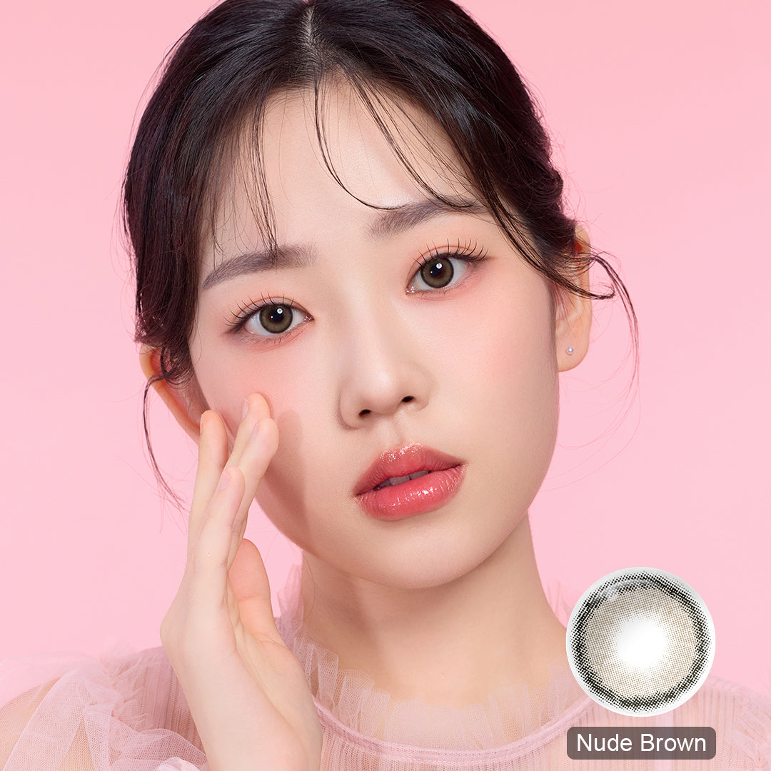 Magister Roze Nude Brown Colored Contacts