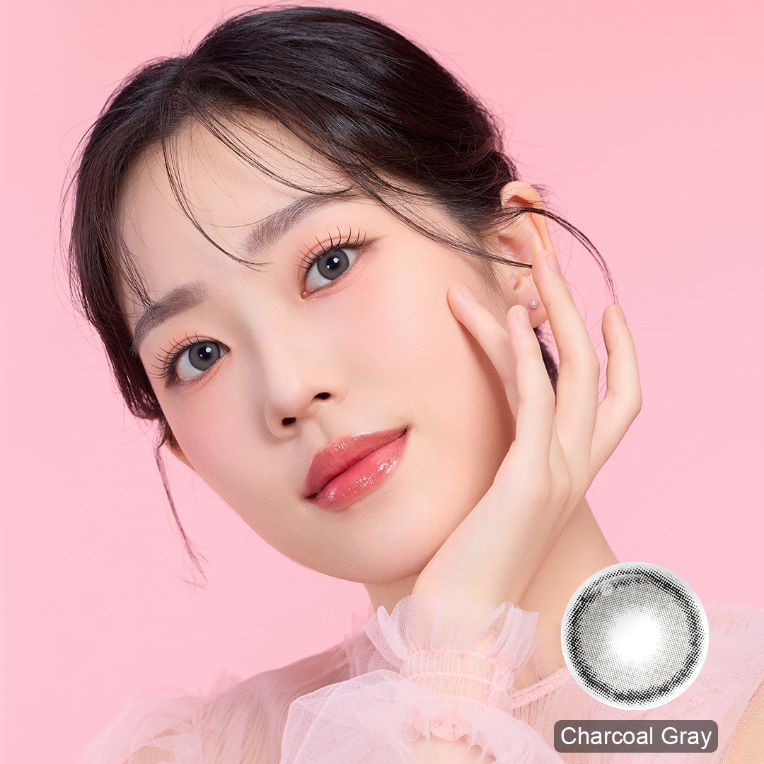 Magister Roze Charcoal Gray Colored Contacts