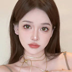 Magister Roze Olive Green Colored Contacts