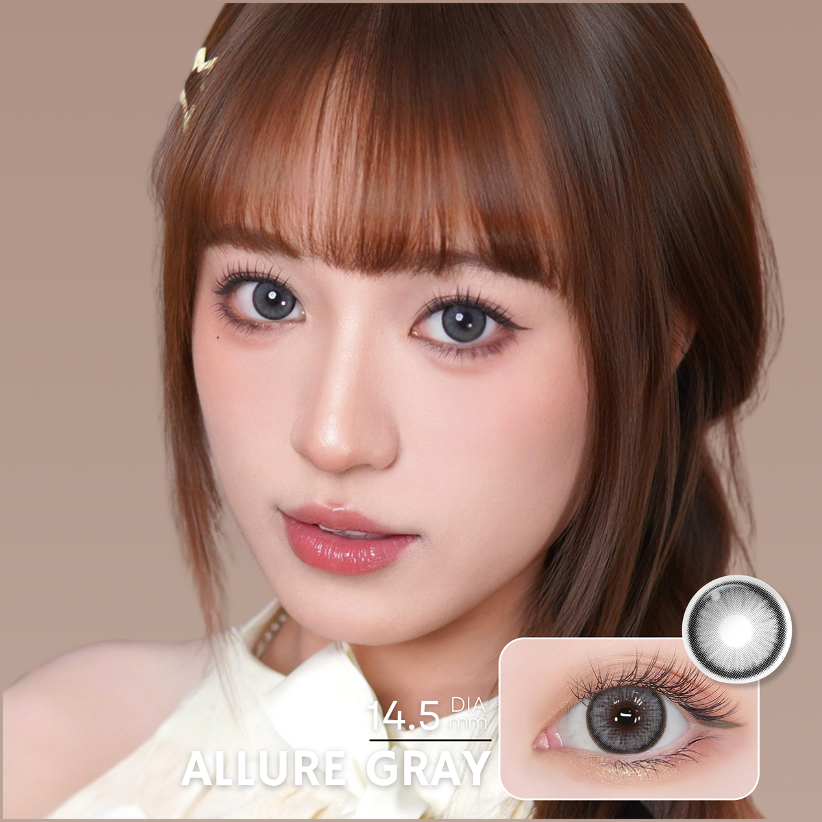 Magister Diamond N Allure Gray Colored Contacts