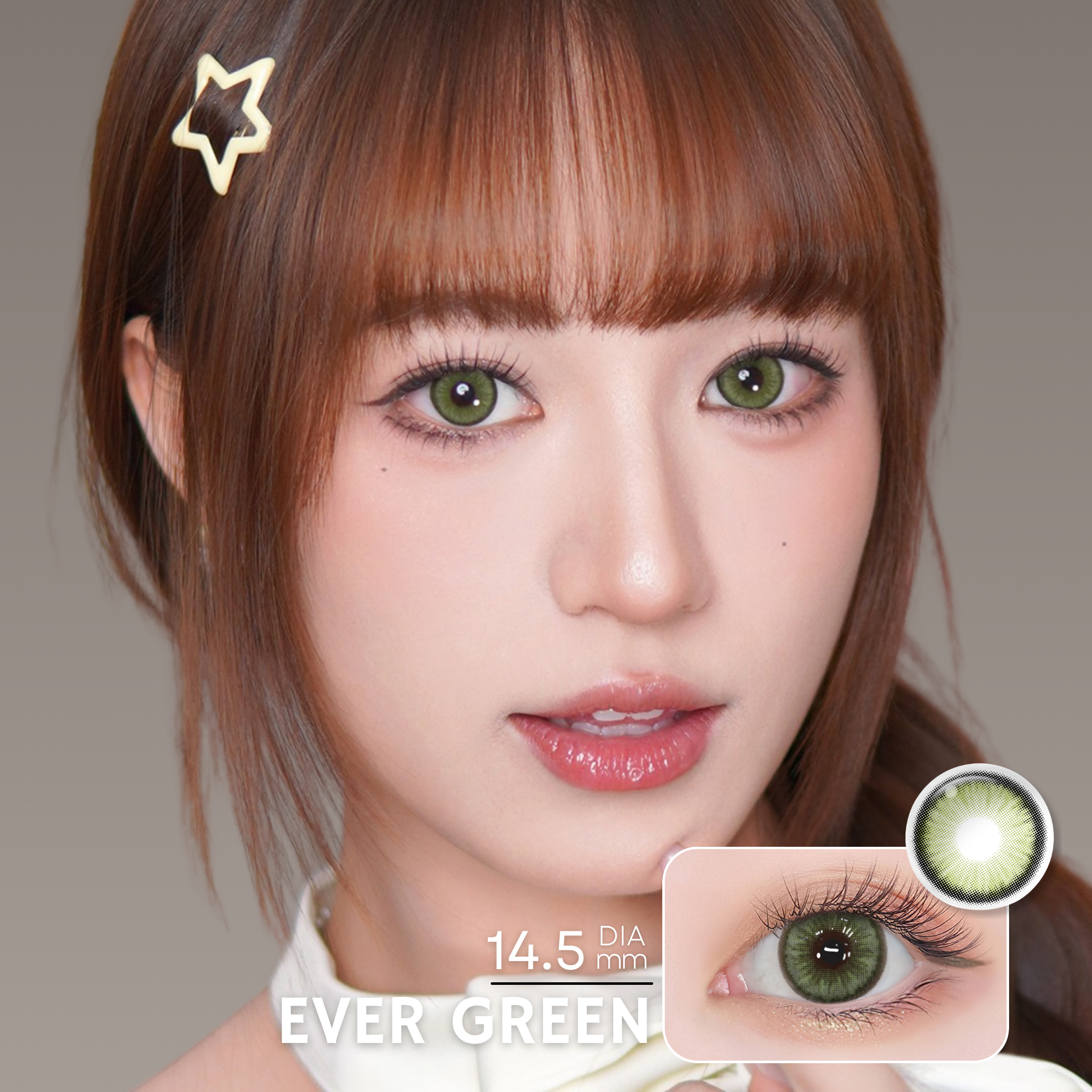 Magister Diamond N Ever Green Colored Contacts