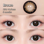 Magister Supersize Brown Colored Contacts