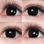 Magister Supersize Black Colored Contacts