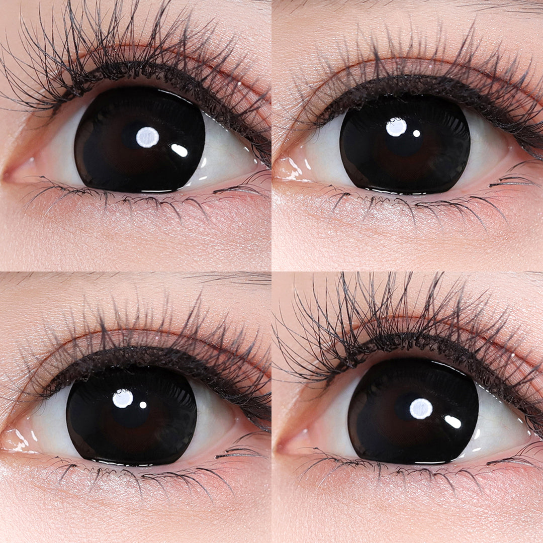 Magister Supersize Black Colored Contacts