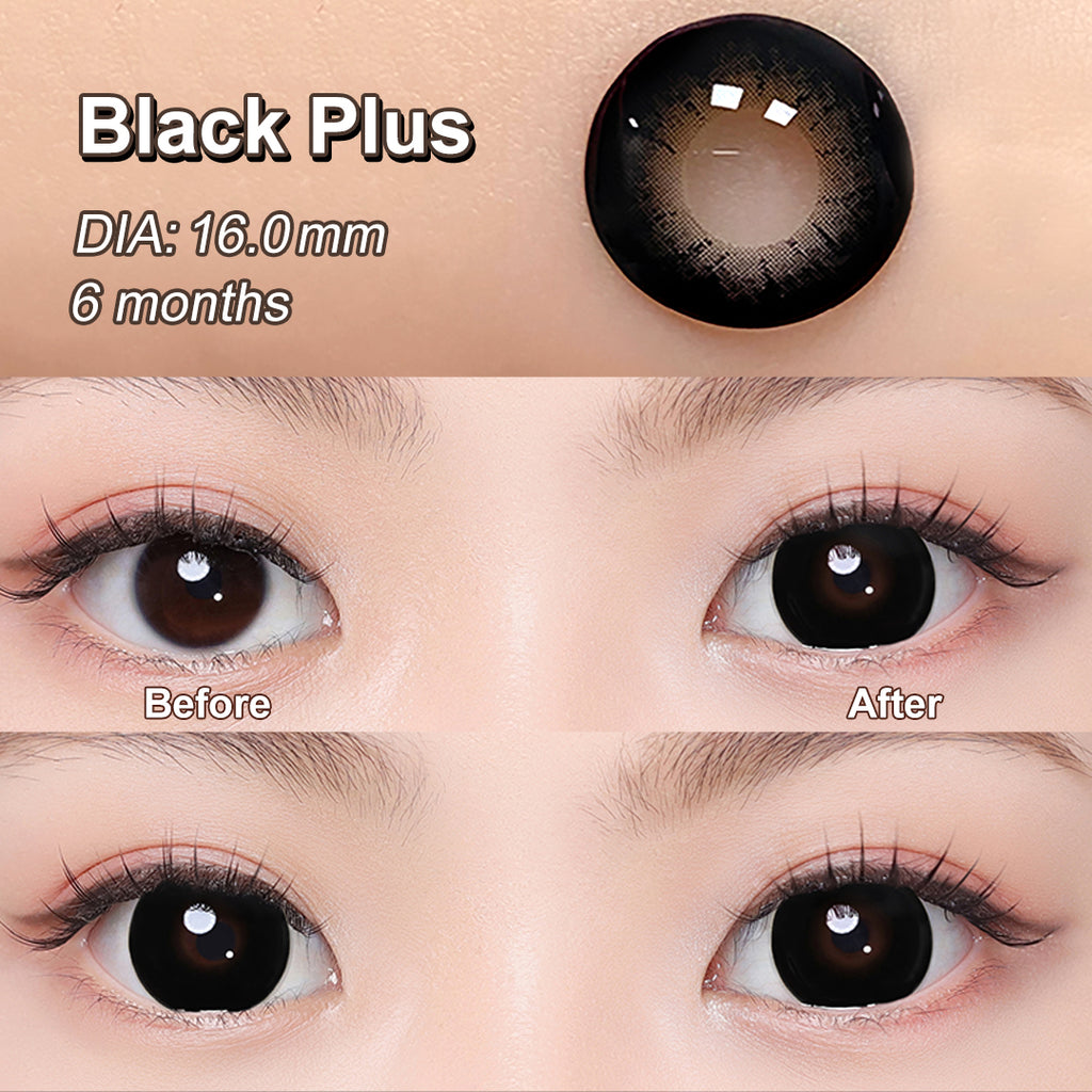 Magister Supersize Black Plus Colored Contacts