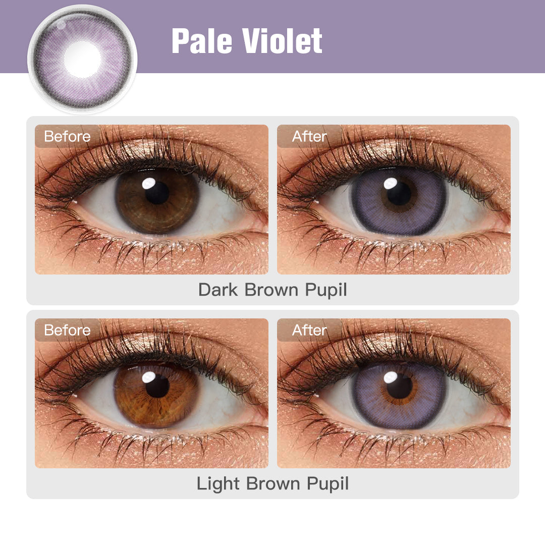 Magister Luna Pale Violet Colored Contacts