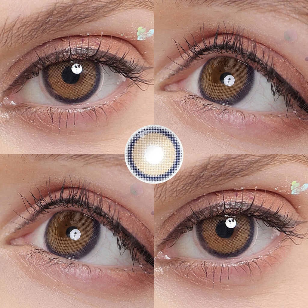 Magister Melody Papaya Brown Colored Contacts