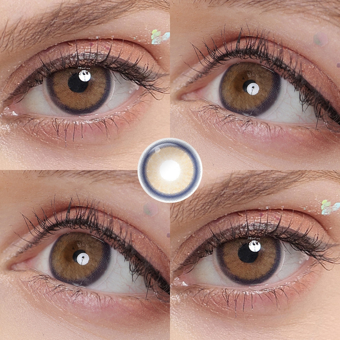 Magister Melody Papaya Brown Colored Contacts