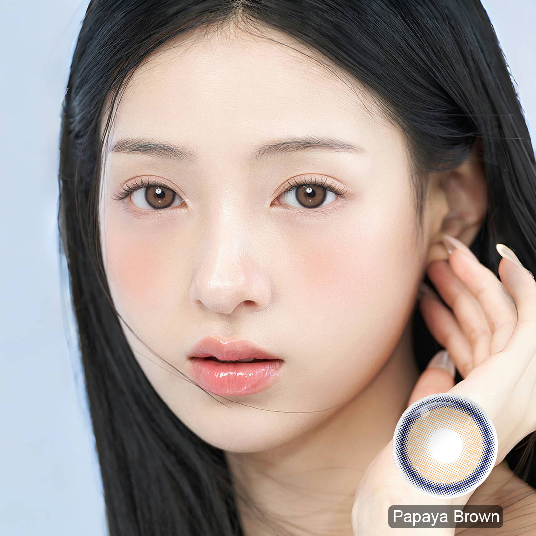 Magister Melody Papaya Brown Colored Contacts