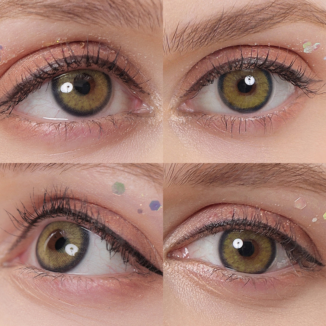 Magister Melody Cream Brown Colored Contacts
