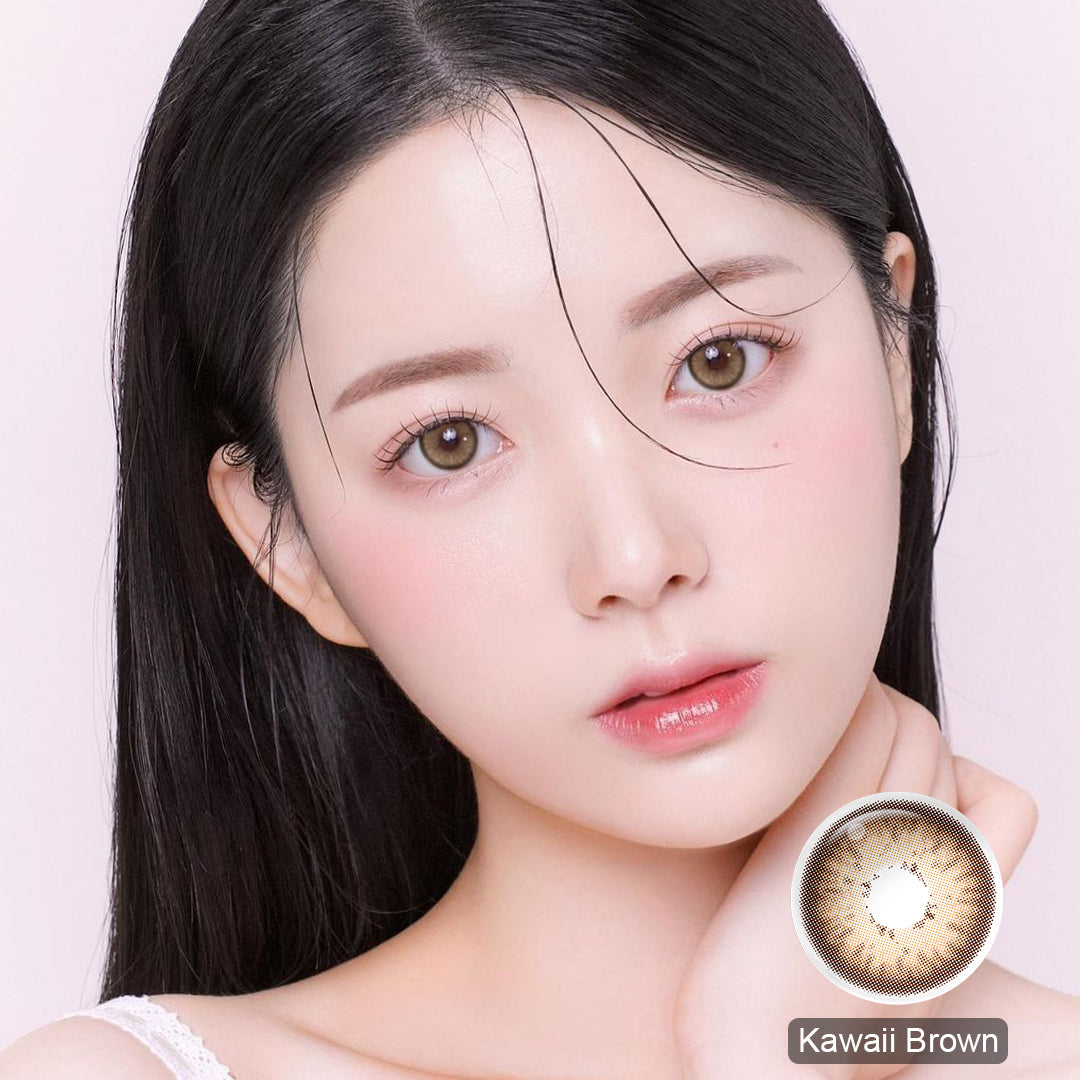 Magister Kawaii N Kawaii Brown Colored Contacts