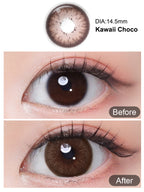 Magister Kawaii N Kawaii Choco Colored Contacts