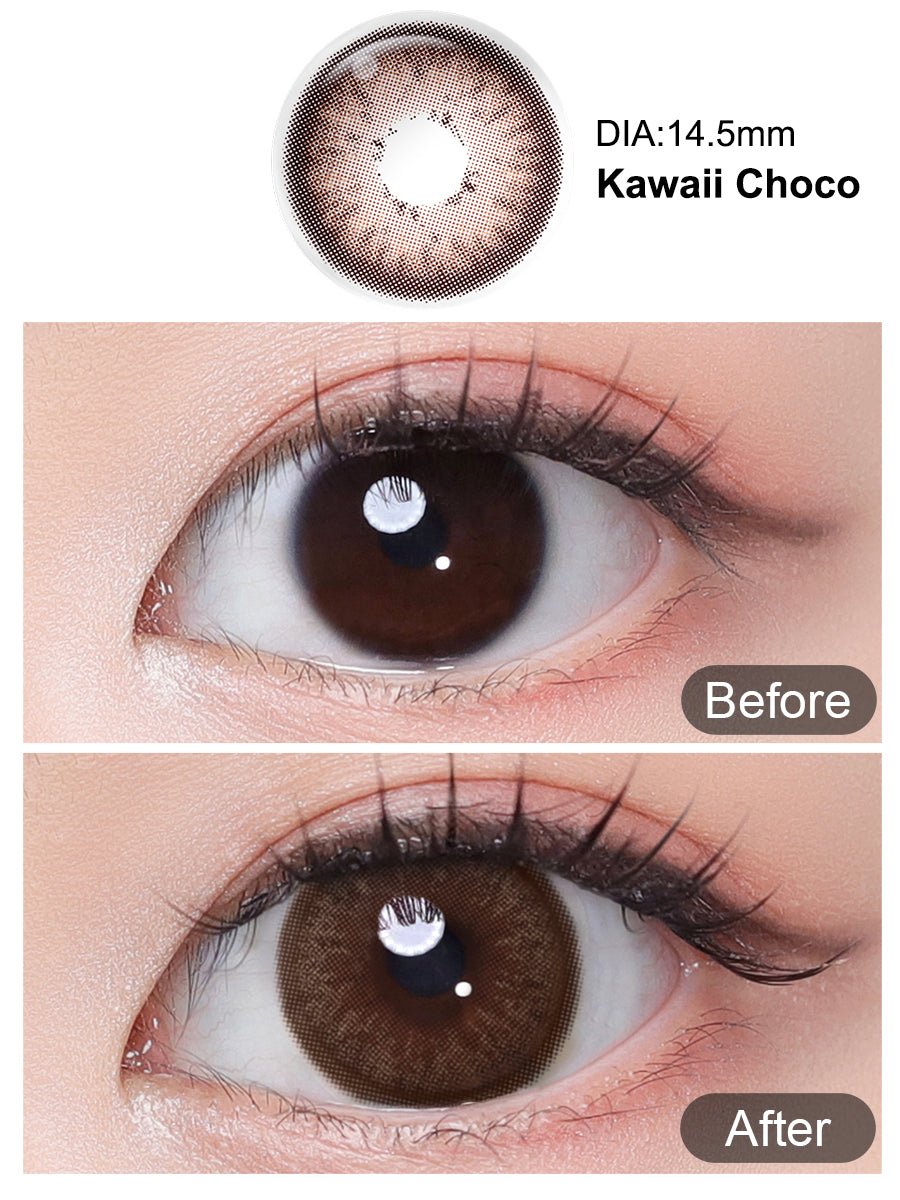 Magister Kawaii N Kawaii Choco Colored Contacts