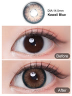 Magister Kawaii N Kawaii Blue Colored Contacts
