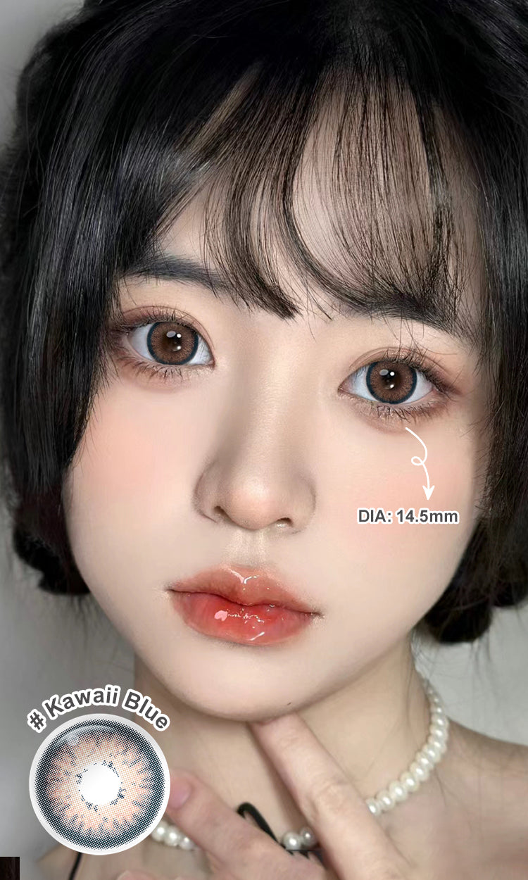 Magister Kawaii N Kawaii Blue Colored Contacts