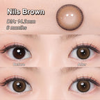Magister Nils Brown Colored Contacts