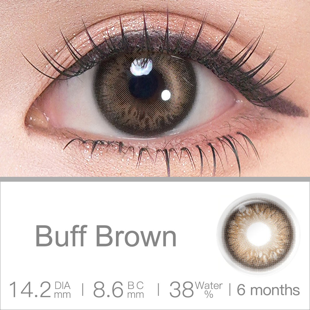 Magister Blush Girl Buff Brown Colored Contacts
