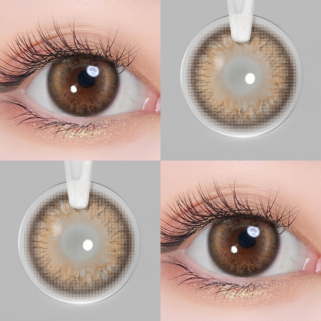 Magister Blush Girl Buff Brown Colored Contacts