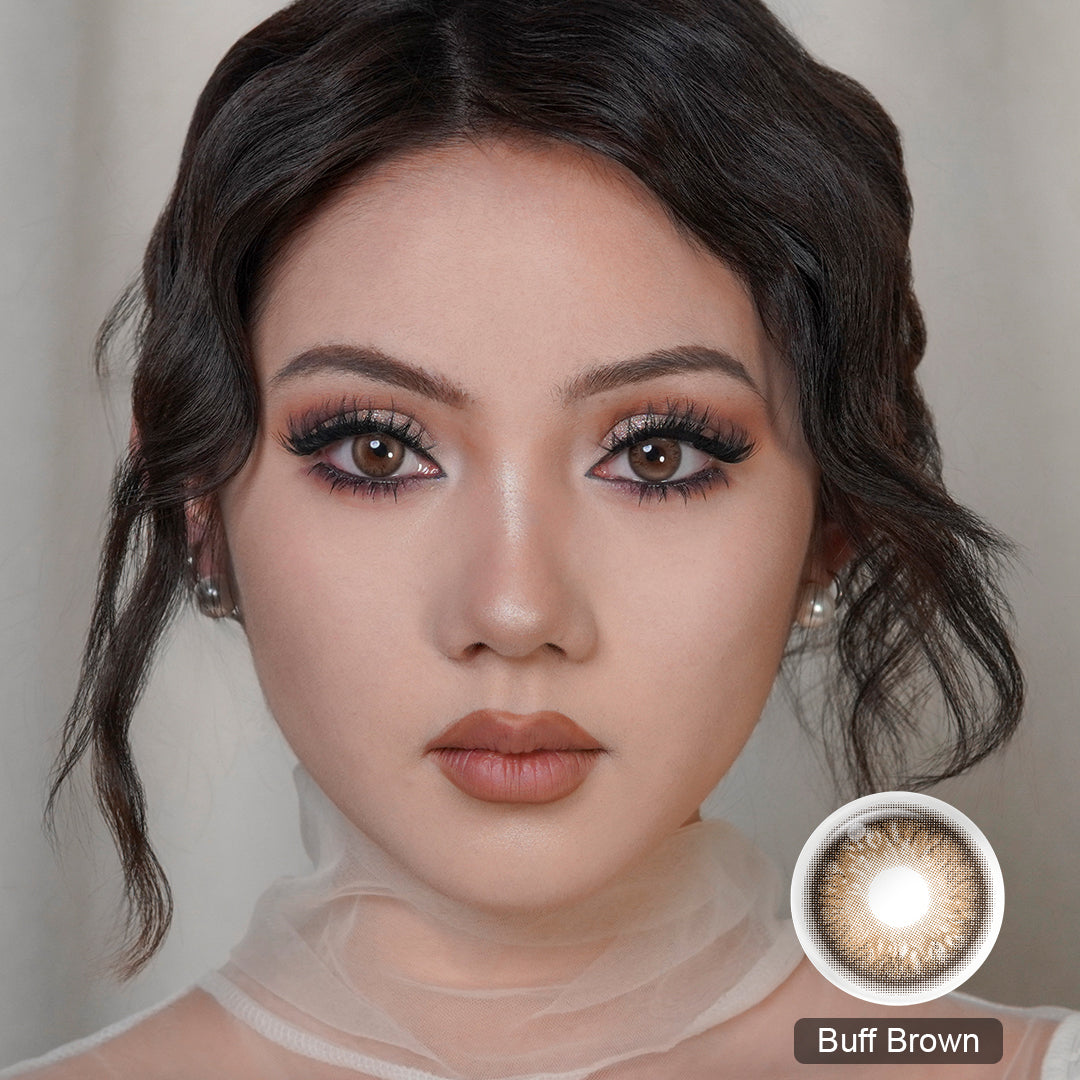 Magister Blush Girl Buff Brown Colored Contacts