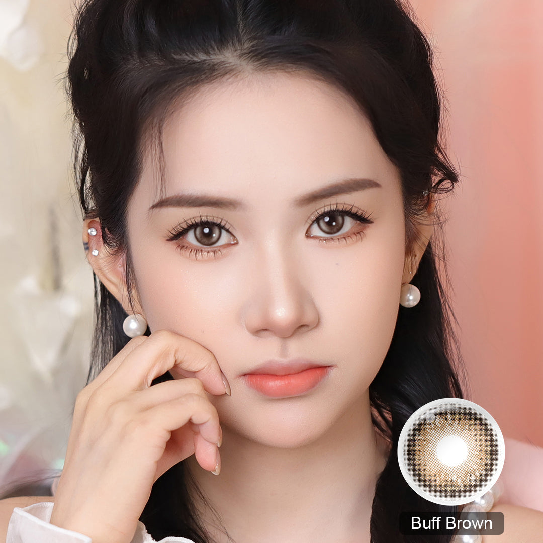 Magister Blush Girl Buff Brown Colored Contacts