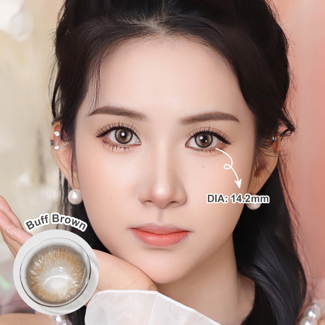 Magister Blush Girl Buff Brown Colored Contacts