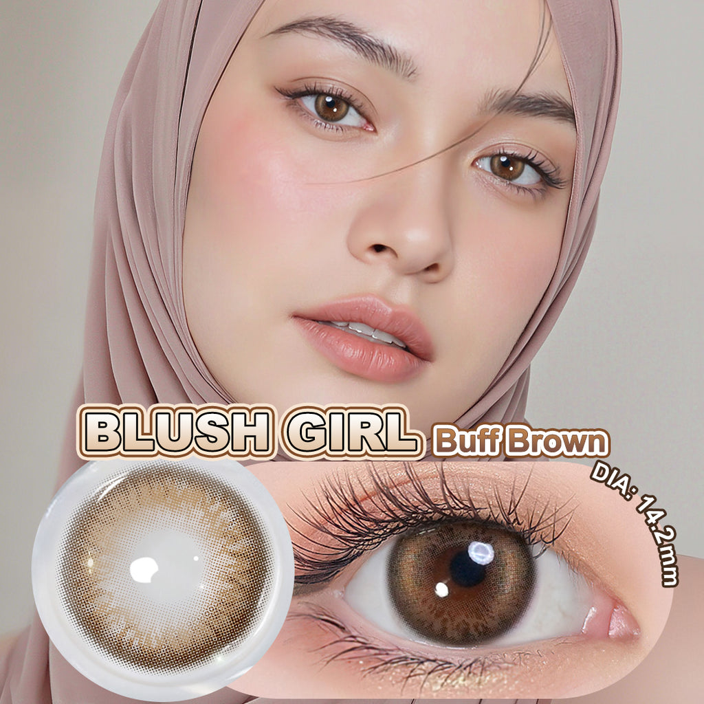 Magister Blush Girl Buff Brown Colored Contacts