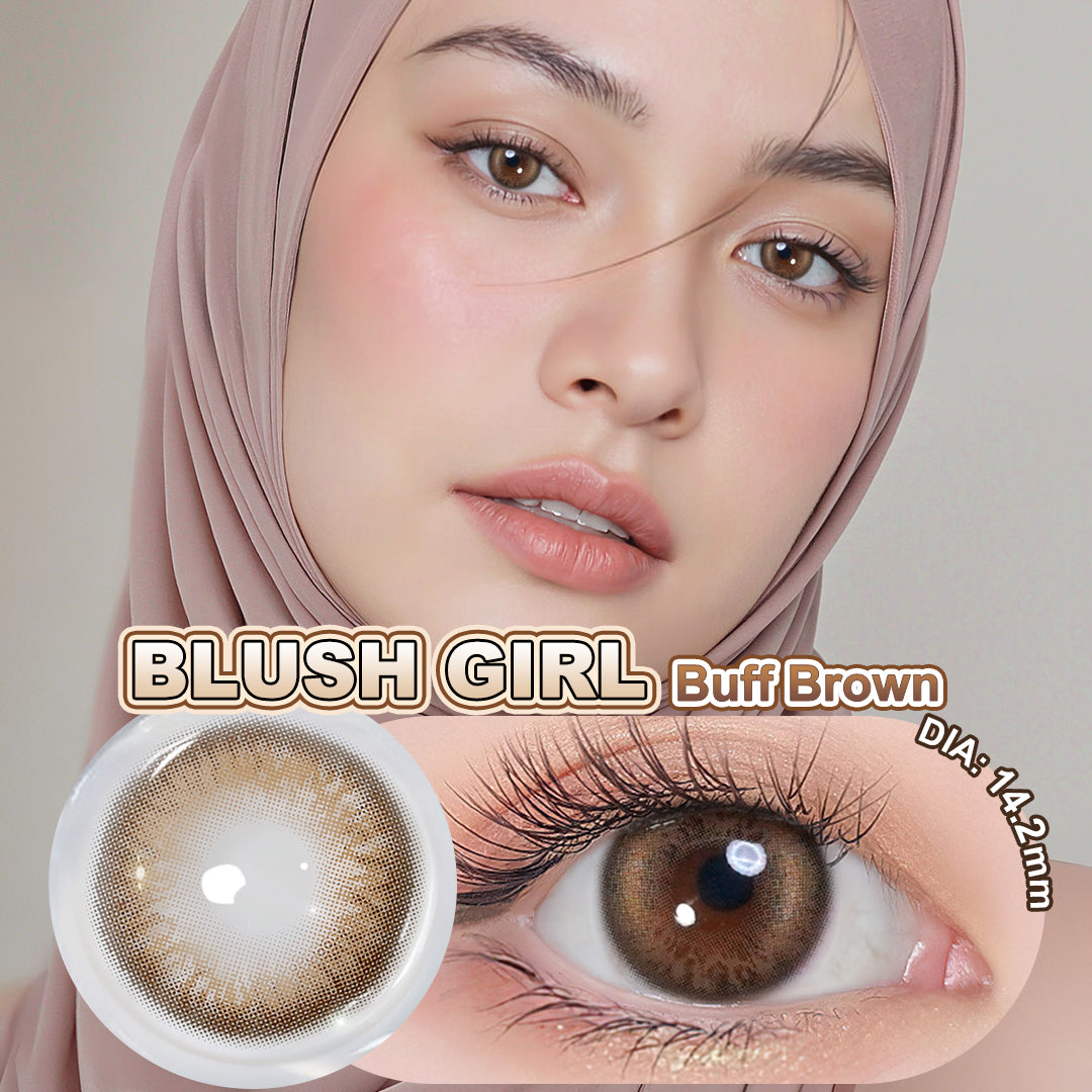 Magister Blush Girl Buff Brown Colored Contacts
