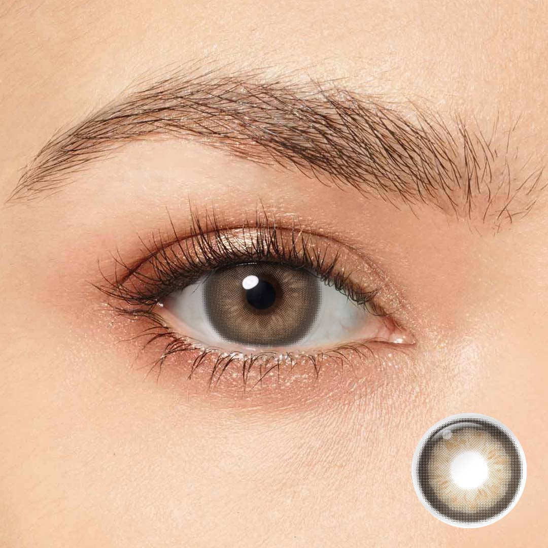 Magister Glowy Brown  Colored Contacts