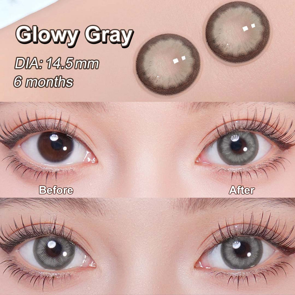 Magister Glowy Gray  Colored Contacts