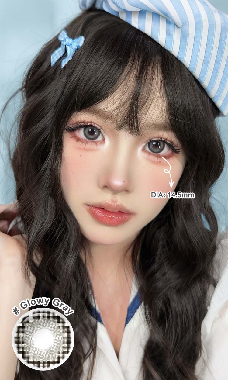 Magister Glowy Gray  Colored Contacts