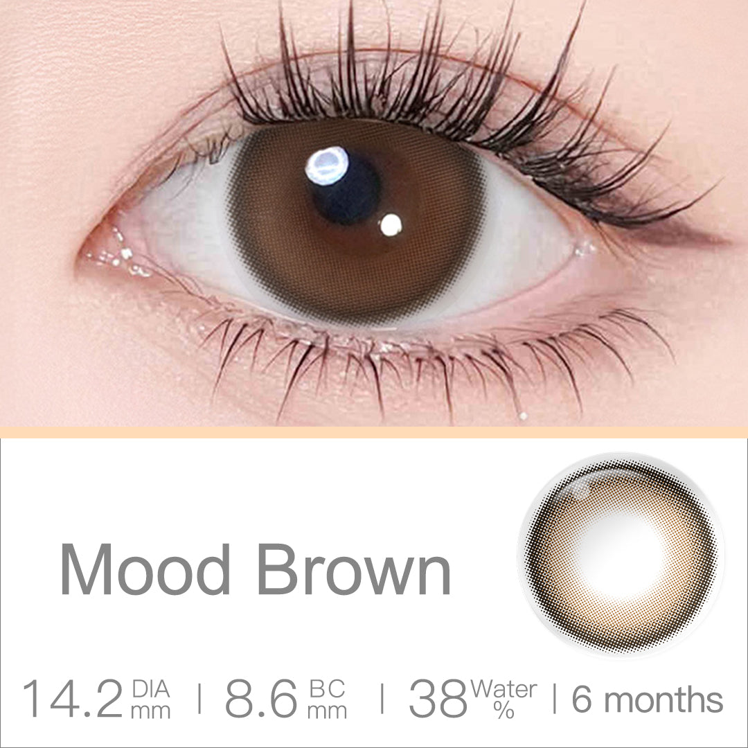 Magister Mood Brown Colored Contacts