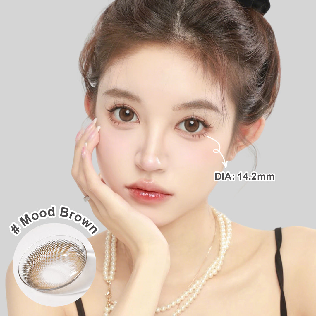 Magister Mood Brown Colored Contacts